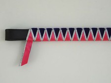 Pink purple and silver - everyday velvet Cornerstone Browband