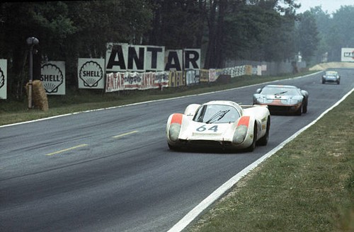 The porsche 908 leads - the, ford