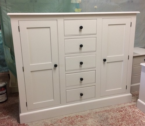 Wardrobe painted combination - painted,