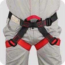 Outdoor Rock Climbing Harness Half Body Safety Protection Belt Waist Support