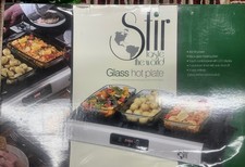 450W Electric Glass Hot Plate Table Top