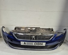 Peugeot 308 T9 5 Door Hatchback 2013-2019 Bumper (front) Blue Eeg 
