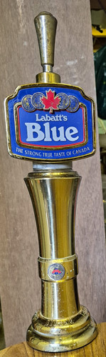 Labatt blue beer pump - pump, tap
