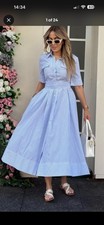 Zara ZW Collection Long Poplin