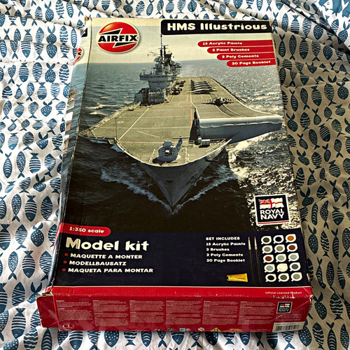 Airfix hms illustrious 350 - illustrious, 1:350