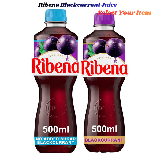 Ribena blackcurrant juice - ribena,