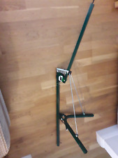 Hillbilly golf trolley frame wide wheel base green