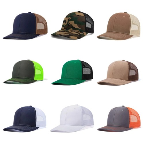 Plain trucker cap hat - hat, men