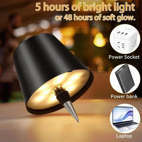 Led wine bottle - led, wireless