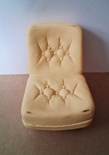 Vintage Sindy cream recliner chair Pedigree furniture 