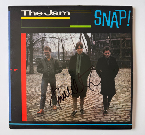 Signed paul weller the jam - signed,
