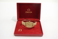 Omega De Ville Gold Tone Watch Ref. 192.0050 Quartz SPARES/REPAIRS