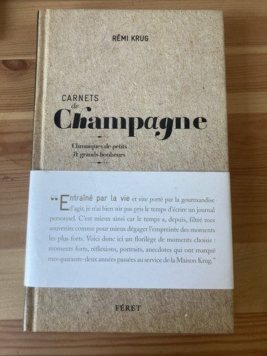 Rémi krug carnets - rémi, de