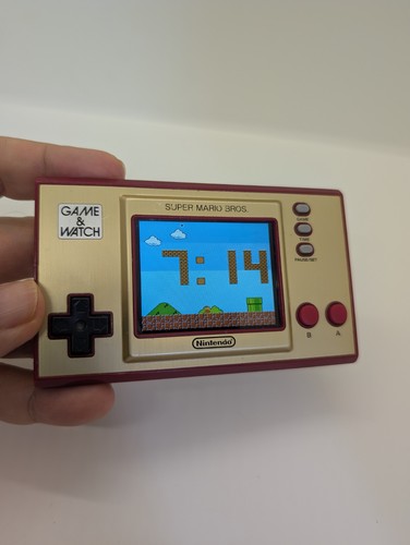 Nintendo game watch super - nintendo, watch: