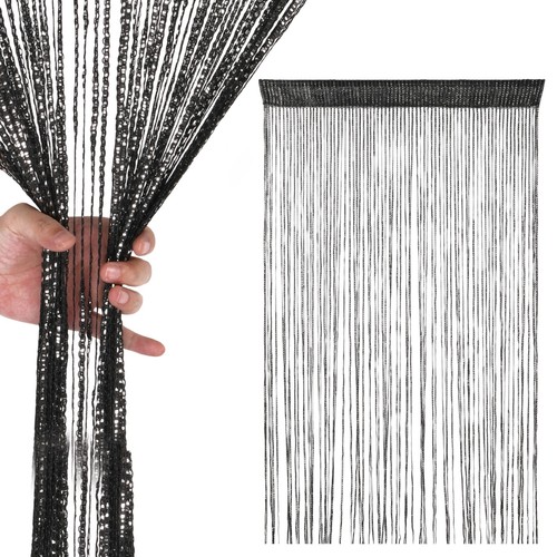 Hanging glitter curtains - hanging,