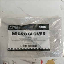 100g Micro White Clover Grass