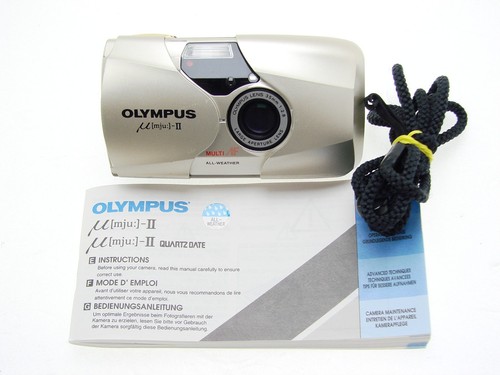 Olympus mju ii - µ, [mju:]-ii