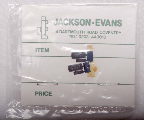 Jackson evans scale - 00, gwr