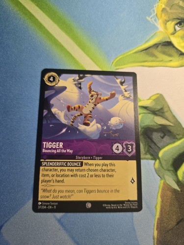 Lorcana tigger bouncing all - lorcana,