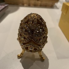 Faberge Jewellery Egg Trinket