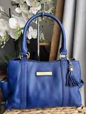 Episode handbag Blue leather uder arm shoulder bag 
