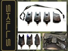 Skills Tackle Re-Con 3 x bite alarms and wireless receiver carp fishing bundle