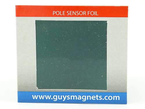 Magnet pole sensor foil flux - /,