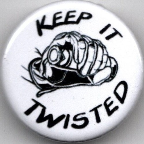 Keep twisted pin button - it,