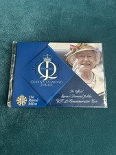 The Royal Mint Queen's Diamond Jubilee UK £5 Coin Sealed