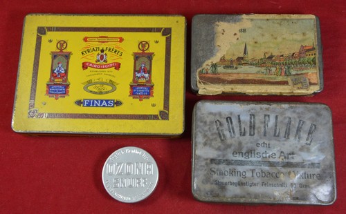 Vintage old german tobacco - old,