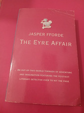 Jasper Fforde The Eyre Affair true 1st edition paperback 2001