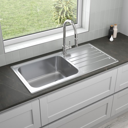 Bowl kitchen sink large deep - kitchen,