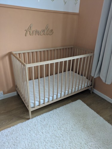 Ikea cot and mattress