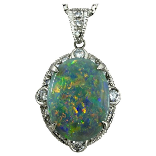 Fine natural 45ct australian - natural, 5.45ct