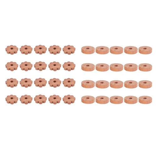 Set cedar natural blocks - 20,
