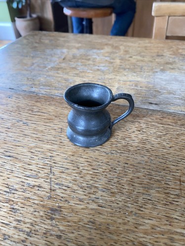 Antique pewter drink - antique,