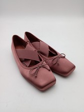 M&S Womens Square Toe Velvet