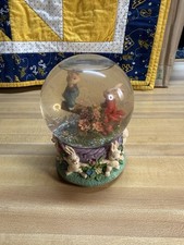 Vintage Easter Snow Globe