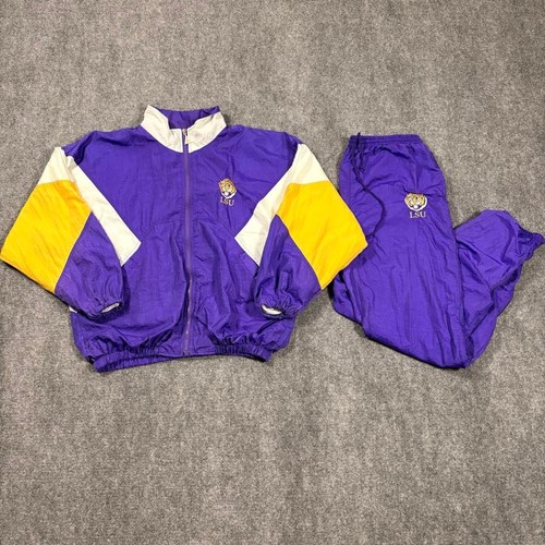 Vintage 90s lsu tigers nylon - vintage,