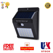 Outdoor LED Solar Powered PIR Motion Sensor Wall Light Garden SecurityLamp