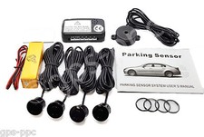 CISBO REVERSE REAR 4 PARKING SENSORS BUZZER ALARM 18.2mm OR 21mm SENSOR KIT