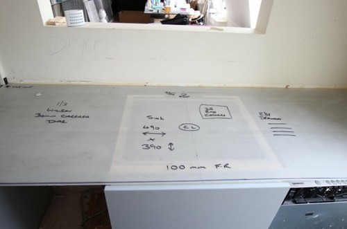 Corrugated plastic worktop - corrugated,