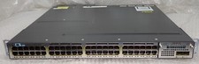 Cisco Catalyst WS-C3750X-48PF-E 48 Port PoE+ Ethernet Switch IP Services SM-10G