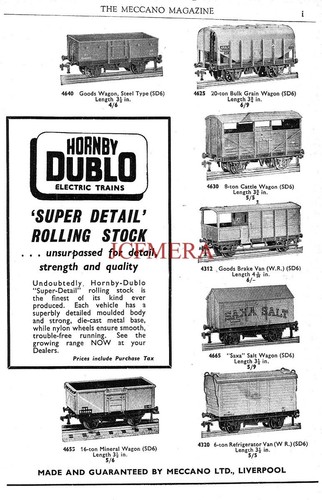 1950s hornby dublo rolling - dublo,
