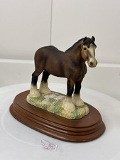 Shire Horse figurine from The Leonardo Collection, 1993