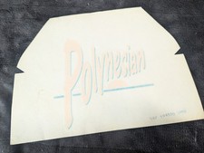 OEM Mini POLYNESIAN Decal Sticker DAF104500 UMG BU12