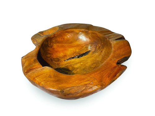 Teak root bowl medium 40cm - teak,