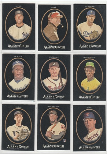 2017 topps ginters upick - topps, x