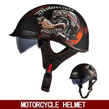 Round Open Face Helmet