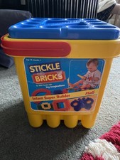 Flair Stickle Bricks Multi-coloured Toddler Super Builder
